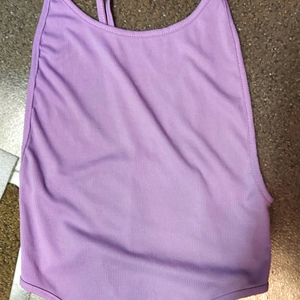 Purple bodysuit